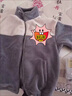 暢登撞色羊羔絨棉衣外套男冬季新款加絨加厚寬松棉服港風(fēng)休閑保暖棉襖 灰色加絨 XL 曬單實(shí)拍圖