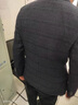 皮爾卡丹（pierre cardin）爸爸秋裝外套裝時(shí)尚2025新款中年男裝單件便西薄款春秋老爸小西裝 JCXZ2130灰色 185/XXL 曬單實(shí)拍圖