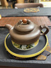 沐磁 純手工紫砂壺金獎重器徐文園時來運(yùn)轉(zhuǎn)竹節(jié)壺宜興原礦紫泥泡茶壺 時來運(yùn)轉(zhuǎn)壺-約250ml 曬單實(shí)拍圖