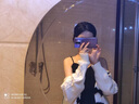 歐貝汐黑色吊帶裙女長裙小黑裙小個子內(nèi)搭裙子連衣裙顯瘦海邊沙灘裙 黑色 XL 曬單實拍圖