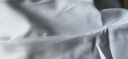 佐马仕 （ZUOMASHI）短袖衬衫女夏季纯白免烫抗皱衬衫职业装冰丝修身商务正装衬衣女 DV2655V领纯白色 2XL/38（115-125斤） 实拍图