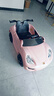 小樂(lè)狗兒童電動(dòng)四輪車(chē)汽車(chē)幼兒遙控1-6歲寶寶4輪玩具車(chē)小孩充電可坐 粉色+大電瓶+早教+遙控 曬單實(shí)拍圖