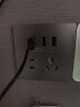 公牛（BULL）开关插座面板带USB网线厨房墙面家用网络空调墙壁5孔全屋套餐G12 三位USB五孔 实拍图