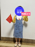 巴拉巴拉童裝女童連衣裙兒童背帶裙秋季時(shí)尚牛仔裙顯瘦A字裙201323111009 曬單實(shí)拍圖