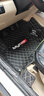 眾泰T500全包T600汽車Z500腳墊T300 Z360 T700大邁X7 X5專用SR7 SR9 雙層黑色紅線+全覆蓋黑紅絲圈 曬單實(shí)拍圖