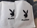 花花公子（PLAYBOY）冰絲男士?jì)妊澞兴慕茄澫募颈】钅鸂枱o(wú)痕抗菌內檔平角短褲頭 淺灰藍+橄欖綠 共 2條 2XL 曬單實(shí)拍圖