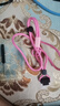 Freeson 適用小天才兒童電話(huà)手表掛繩Z10/Z9/Z8A/Z7S/Z6/Q2A/D3/Y05等通用掛脖繩創(chuàng  )意尼龍編織防丟繩 粉色 曬單實(shí)拍圖
