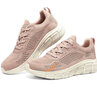 斯凱奇（Skechers）女士舒適百搭休閑鞋輕質(zhì)耐磨透氣網(wǎng)面運(yùn)動鞋117333 裸粉色/BLSH 37 曬單實(shí)拍圖
