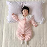 優(yōu)奇嬰兒衣服秋冬裝女寶寶連體衣超萌公主新生兒哈衣冬裝加絨外出爬服 【內里加絨】粉色 73cm 曬單實(shí)拍圖