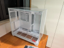 LIANLI联力包豪斯vision白色台式电脑海景房机箱 三面无边框玻璃/模块化双仓布局/支持EATX主板4090显卡 实拍图