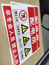 夢傾城配電室警示牌配電房安全標(biāo)識牌機(jī)房重地閑人免進(jìn)有電危險警示貼警 配電房用(鋁板) 30x40cm 曬單實(shí)拍圖