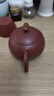 古悅堂 宜興原礦紫砂壺純手工名家茶壺功夫茶具套裝大紅袍西施壺 大號(hào)-210毫升 210ml 曬單實(shí)拍圖