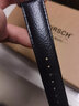 海奕施（HIRSCH）奧地利品牌 荔枝紋牛皮表帶自然牛皮紋理厚實(shí)古典款式適用于西鐵城美度天梭華為GT三星等男表 黑色荔枝紋-銀扣：長(zhǎng)L碼 表耳20mm-表扣18mm 曬單實(shí)拍圖