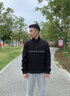 TOMMY HILFIGER秋冬男裝休閑通勤刺繡字母半拉鏈立領(lǐng)合身運動(dòng)衛衣 黑色BDS S （推薦：120-135斤） 曬單實(shí)拍圖