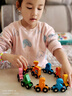 小睿仕磁性數字小火車(chē)兒童磁力幼兒玩具寶寶早教1-3歲男孩女孩拼裝積木 10節磁性數字小火車(chē)【收納盒】 曬單實(shí)拍圖