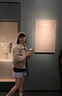 妤遇（YUUZYUUS）品牌女裝短款外套女2025春秋季新款設(shè)計(jì)感小個(gè)子百搭寬松夾克上衣 杏色 M 曬單實(shí)拍圖