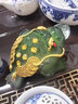 睿江茶寵擺件創(chuàng  )意變色三足金蟾蟾蜍茶道配件招財擺件茶寵茶玩功夫茶具 樹(shù)脂變色大蟾蜍寶石(綠) 曬單實(shí)拍圖