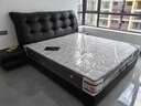 宜洛黑莓床意式極簡(jiǎn)臥室真皮頭層牛皮床現代簡(jiǎn)約齊邊床主臥軟包實(shí)木床 玲瓏玉頭層牛皮+松木骨架床 1.8米框架結構 曬單實(shí)拍圖