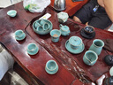 艾瑩嘉 龍泉青瓷茶具套裝高檔梅子青哥窯冰裂紋開片弟窯大師王武青瓷茶具辦公室收藏送禮 25件套-哥窯梅子青鐵線 曬單實拍圖