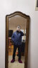 Scofield冬季新款时尚商务保暖加厚双面立领短款外套羽绒服 藏青色 175 晒单实拍图