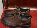 百麗（Belle）時(shí)尚商務(wù)鞋男商場(chǎng)同款牛皮休閑皮鞋8CS01DM3 棕色單里 40 (250mm) 曬單實(shí)拍圖