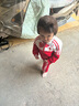迪士尼（Disney）兒童春款運動(dòng)裝三件套2025新款男女寶寶國潮春秋季時(shí)尚中國風(fēng)套裝 紅色紅旗三件套 外套+褲子+T恤 100 適合身高 85-95厘米 曬單實(shí)拍圖