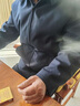 恒源祥春秋夾克男薄款中老年翻領休閑寬松爸爸裝外套男士大碼夾克衫 【翻  領春秋 款】38217藏青色 L 【建議 125-135斤】 曬單實拍圖