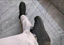意爾康男鞋休閑皮鞋男士英倫軟底板鞋戶外工裝鞋子男 E53101136 棕色 44 曬單實(shí)拍圖