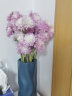 墨斗鱼陶瓷客厅卧室餐桌花瓶插花器哑光莫兰迪黄高26cm 实拍图