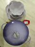 酷彩（Le Creuset）琺瑯鍋鑄鐵鍋22cm圓形鍋深燒鍋鳶尾紫燜蒸燉煮煲湯鍋多功能微壓鍋 【2-4口之家】深燒鍋鳶尾紫 22cm 曬單實(shí)拍圖