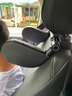 興世車(chē)品汽車(chē)側睡頭枕護頸枕靠枕車(chē)用車(chē)載睡覺(jué)神器后排座椅側靠睡枕靠枕頭 汽車(chē)臉型睡覺(jué)頭枕-成人兒童通用皮革款-兩個(gè)裝（時(shí)尚 曬單實(shí)拍圖