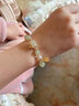 和田玉手鏈女福牌玉石手串本命年屬兔時(shí)尚飾品生日禮物送女友老婆 玉兔奔月手鏈 精美禮盒 曬單實(shí)拍圖