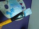 蒙玛特(Mont Marte)水粉笔5支装 水彩画笔儿童水彩画画笔美术颜料勾线笔 平头排笔学生水彩笔套装BMHS0016 实拍图