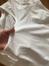 巧丂方領(lǐng)正肩短袖t恤女純色夏季弧形下擺修身顯瘦短款魚(yú)骨打底衫上衣 白色 L【建議110-120斤】 曬單實(shí)拍圖