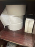 瑞沃（SVAVO）圓形大卷紙商場衛(wèi)生紙珍寶卷紙原木漿三層大盤家用廁所大卷紙巾 3層 800g*3卷 【V-SD800C】 曬單實拍圖