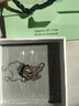 MELIFA愛的禮物925銀項鏈女仿水晶吊墜情侶飾品愛情珠項墜生日情人節(jié)禮物送女朋友 金色魅影-不規(guī)則-配送銀鏈條 曬單實拍圖