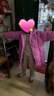 迪士尼（Disney）羽絨服女童2025新款棉服中長(cháng)款洋氣棉衣加厚連帽冬裝外套過(guò)膝棉服 紫羅蘭 【加厚過(guò)膝+升版絨不起坨 130 建議身高120-129厘米 曬單實(shí)拍圖