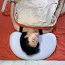 艾茵美枕頭護頸椎助睡眠頸椎專(zhuān)用枕頭記憶棉側睡枕頭成人助睡眠慢回彈枕 呵護頸椎-深度好睡眠 -紫色-1只裝 曬單實(shí)拍圖