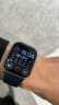 Apple/苹果 Watch Series 9 智能手表GPS款45毫米银色铝金属表壳 风暴蓝色运动型表带S/M MR9D3CH/A 晒单实拍图