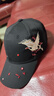 諾芝萌 棒球帽子 女士中國風(fēng)刺繡圖案鴨舌帽遮陽(yáng)帽 彎檐青年太陽(yáng)帽NE231 仙鶴黑色 均碼 可調節 曬單實(shí)拍圖