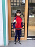 卡瓦拉兒童校服秋冬學(xué)生套裝幼兒園服小學(xué)初中高中班服加絨加厚沖鋒外套 1013春秋款兩件套 150碼 曬單實拍圖