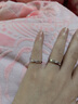 萊紳通靈對(duì)戒結(jié)婚情侶鉆戒男女18K金求婚鉆石戒指愛在比利時(shí)禮物 【真愛表白】女款白18K金 13號(hào) 曬單實(shí)拍圖