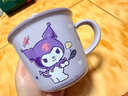 摩登主婦三麗鷗兒童水杯家用杯子陶瓷馬克杯可愛(ài)早餐杯刻度牛奶杯 【官方正版】庫洛米帶刻度馬克杯340ml 曬單實(shí)拍圖