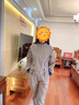 羅蒙（ROMON）媽媽裝2024新款休閑運動(dòng)套裝50歲中老年女裝春秋外套女開(kāi)衫上衣服 卡其色 M （建議85-105斤） 曬單實(shí)拍圖