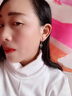 【配證書】歐芙麗999足銀心中有你耳環(huán)女長款足銀耳飾氣質(zhì)耳墜七夕情人節(jié)生日送女生禮物 999銀 白鋯款 曬單實拍圖