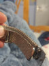 老皮匠 超薄钢带  男女 手表配件 代用CK DW表带 不锈钢表链 米兰编织金属手表带 粗网--银色 20mm 实拍图