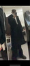 OEMG毛呢大衣男秋冬季中長款呢子風(fēng)外套男學(xué)生潮流寬松加厚大碼上衣服 DSA152-F306黑色 2XL 曬單實(shí)拍圖