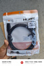 秋葉原（CHOSEAL） HDMI 高清線 4K畫質(zhì)筆記本電腦電視機頂盒投影儀影音視頻同步高清連接線 4K款 黑色QS8118S 1.5米 曬單實拍圖