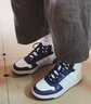 阿迪達斯 （adidas）【滔搏運動(dòng)】NEO女鞋運動(dòng)鞋HOOPS中幫休閑鞋耐磨 G55055 36 曬單實(shí)拍圖