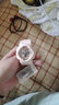 卡西歐（CASIO）BABY-G系列 防震防水LED照明運動(dòng)女士手表 BA-130-4ADR 曬單實(shí)拍圖